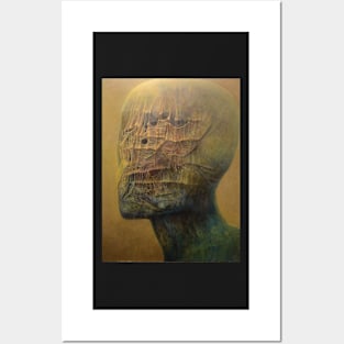 Zdzislaw Beksinski - Abstract Relief Beksinski Posters and Art
